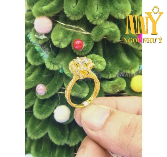 Nhẫn Hoa Hồng 