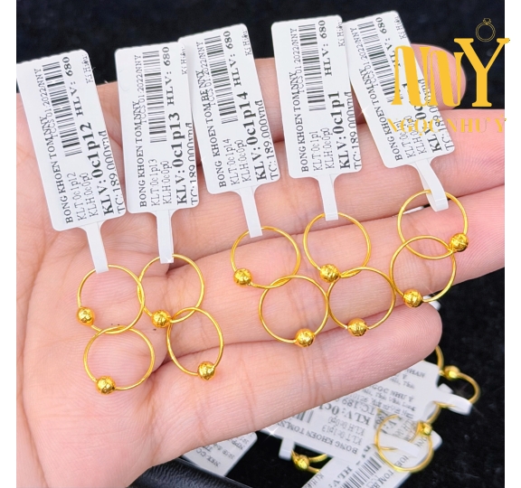 BÔNG TAI EM BÉ SƠ SINH